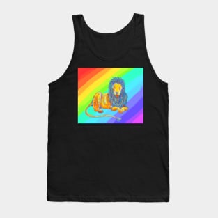 Rainbow Lion Tank Top